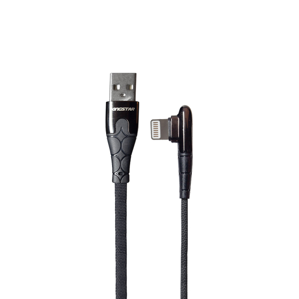 خرید کابل شارژ سریع کینگ استار USB به Lightning مدل K46i (1 متری / 2.1A)