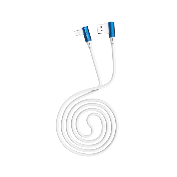 خردید با قیمت مناسب کابل شارژ کینگ استار USB به microUSB مدل K90A (1.1 متری / 2.1A)