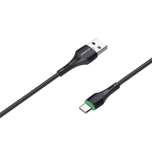 کابل شارژ کینگ استار USB به Type-C مدل K303 (2 متری / 2.4A)