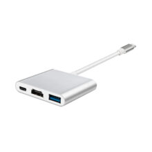 تبدیل  Type-C به USB Type-C، USB Type-A، HDMI پرووان مدل PHU552