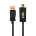 کابل DISPLAYPORT به HDMI کی نت پلاس مدل  طول 1.8متر