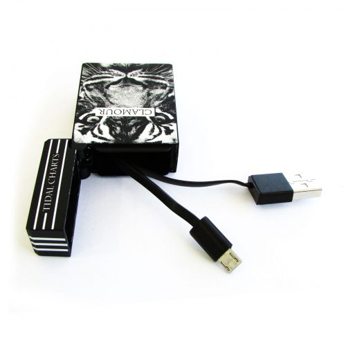 کابل شارژ دیمون شیپ Micro USB جمع شونده طرح فندک