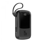 پاوربانک بیسوس با کابل لایتنینگ BS-P1001L 10000mAh کد 4699 - Image 2