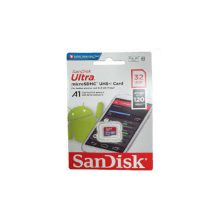 کارت حافظه SanDisk مدل Ultra MicroSDHC ظرفیت 32Gb سرعت 120Mb/S
